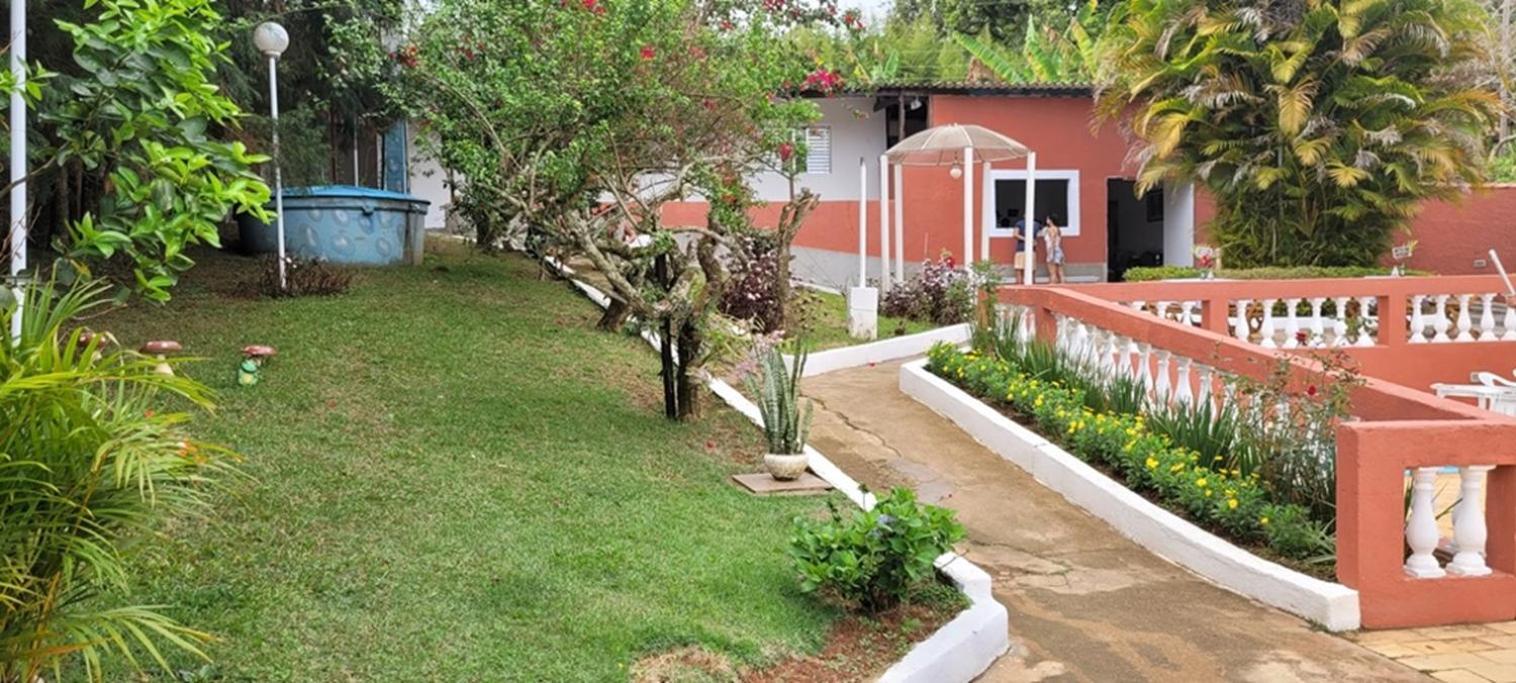 Linda Chacara Com Piscina Churrasqueira E Wi-Fi Mairinque Ngoại thất bức ảnh